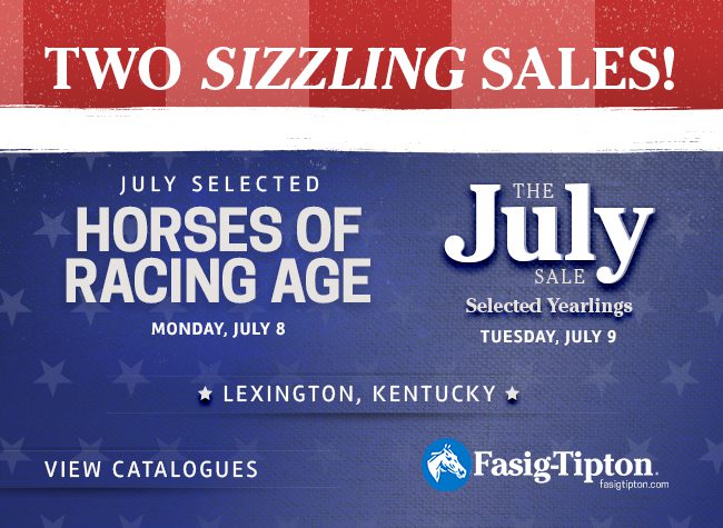 Fasig-Tipton July Sales interstitial 07-02-24