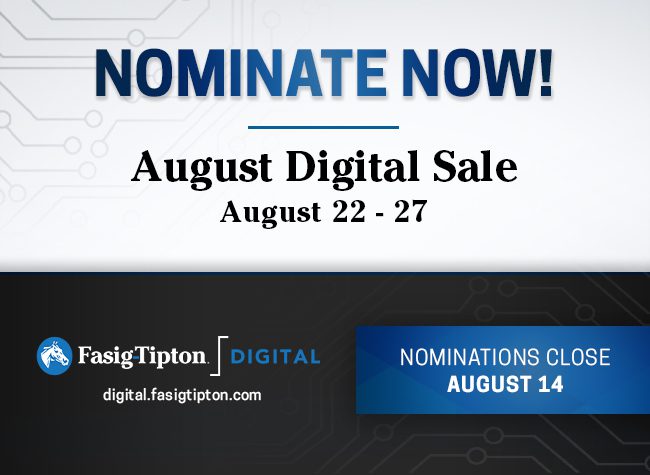 Fasig-Tipton August Digital Sale 08-13-24