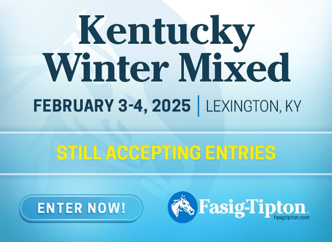 Fasig-Tipton (KY Winter Mixed) interstitial – 12/24/24