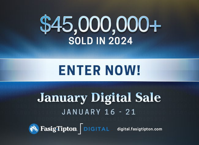 Fasig-Tipton (January Digital Sale) interstitial – 12/31/24