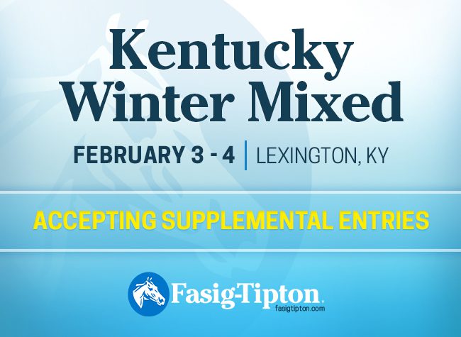 Fasig-Tipton (Winter Mixed) interstitial – 1/7/25